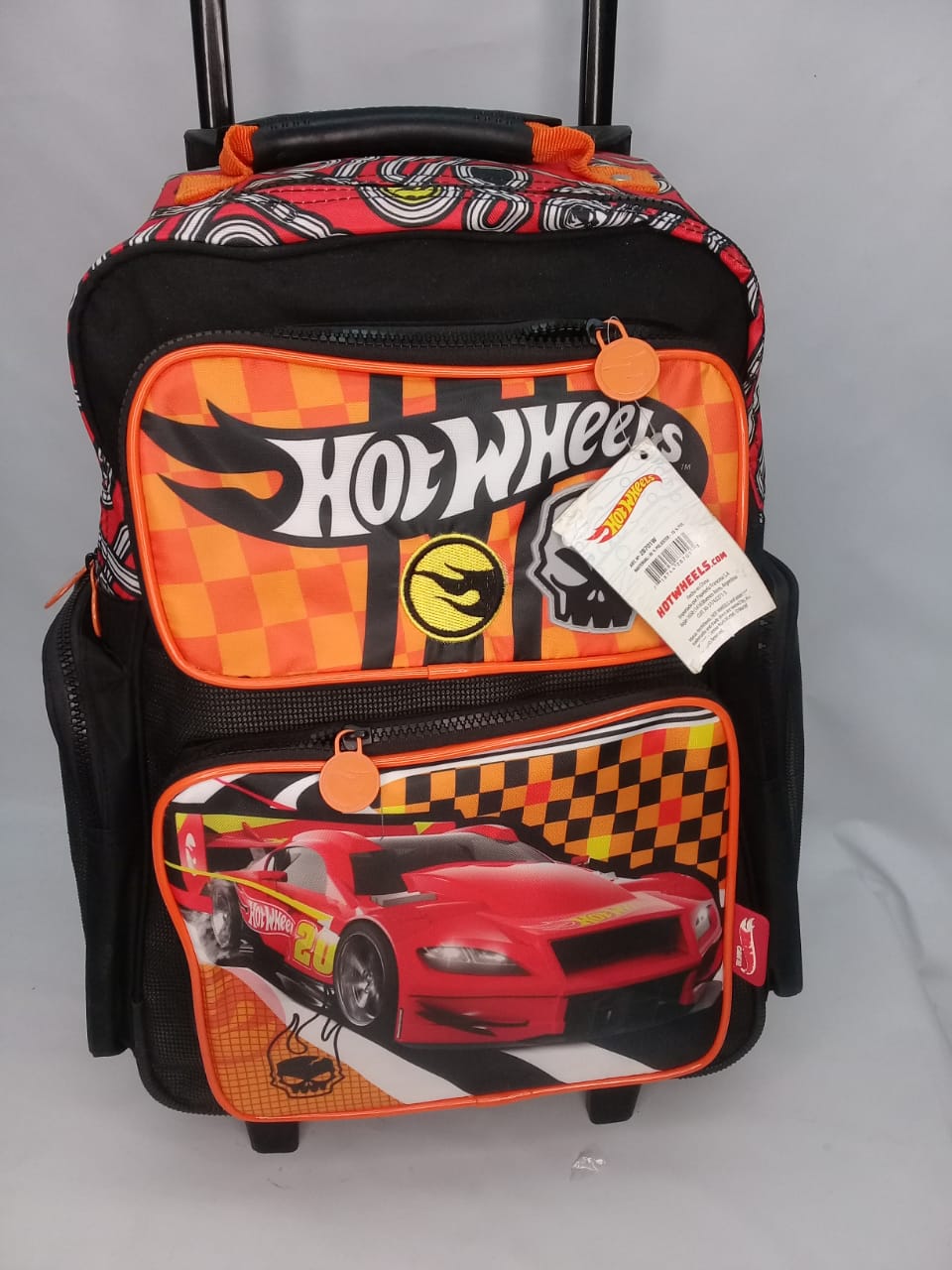 MOCHILA CON. CARRITO . HOT WHEELS - Abanico Bazar